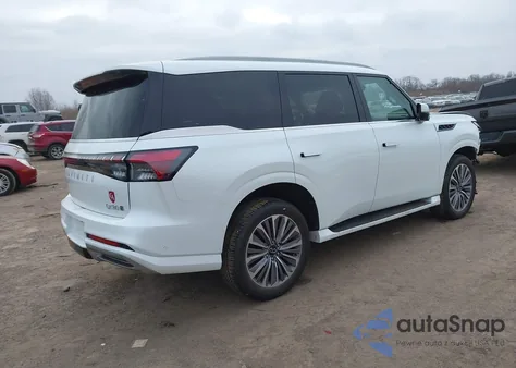 2025 Infiniti Qx80 Sensory Awd from USA, damaged, VIN JN8AZ3DE4S9700401